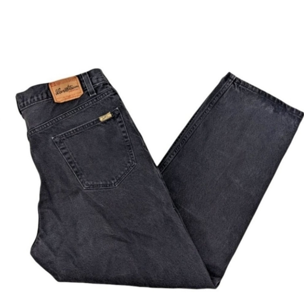 Levi's Strauss Men's Dark Wash Relaxed Fit Cotton Jeans sz 36 - Picture 1 of 8